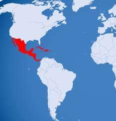 ' Mexico Location in Map ' ' Mexico Location '